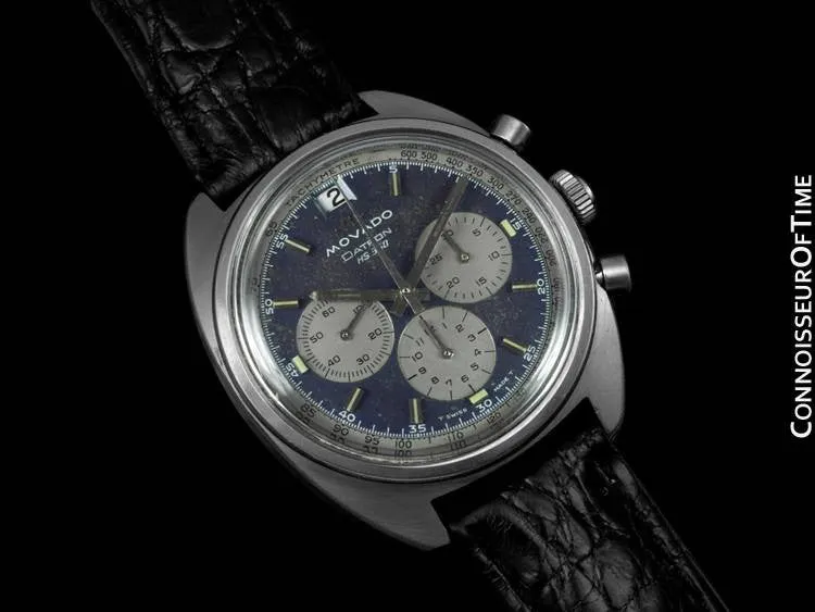 1970 Movado Datron HS 360 Sub Sea Chronograph with (Zenith) El Primero Movement - Stainless Steel