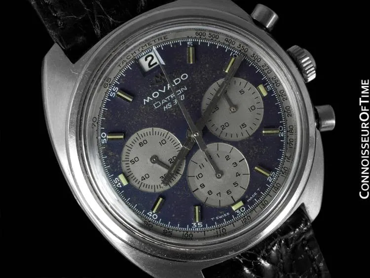 1970 Movado Datron HS 360 Sub Sea Chronograph with (Zenith) El Primero Movement - Stainless Steel