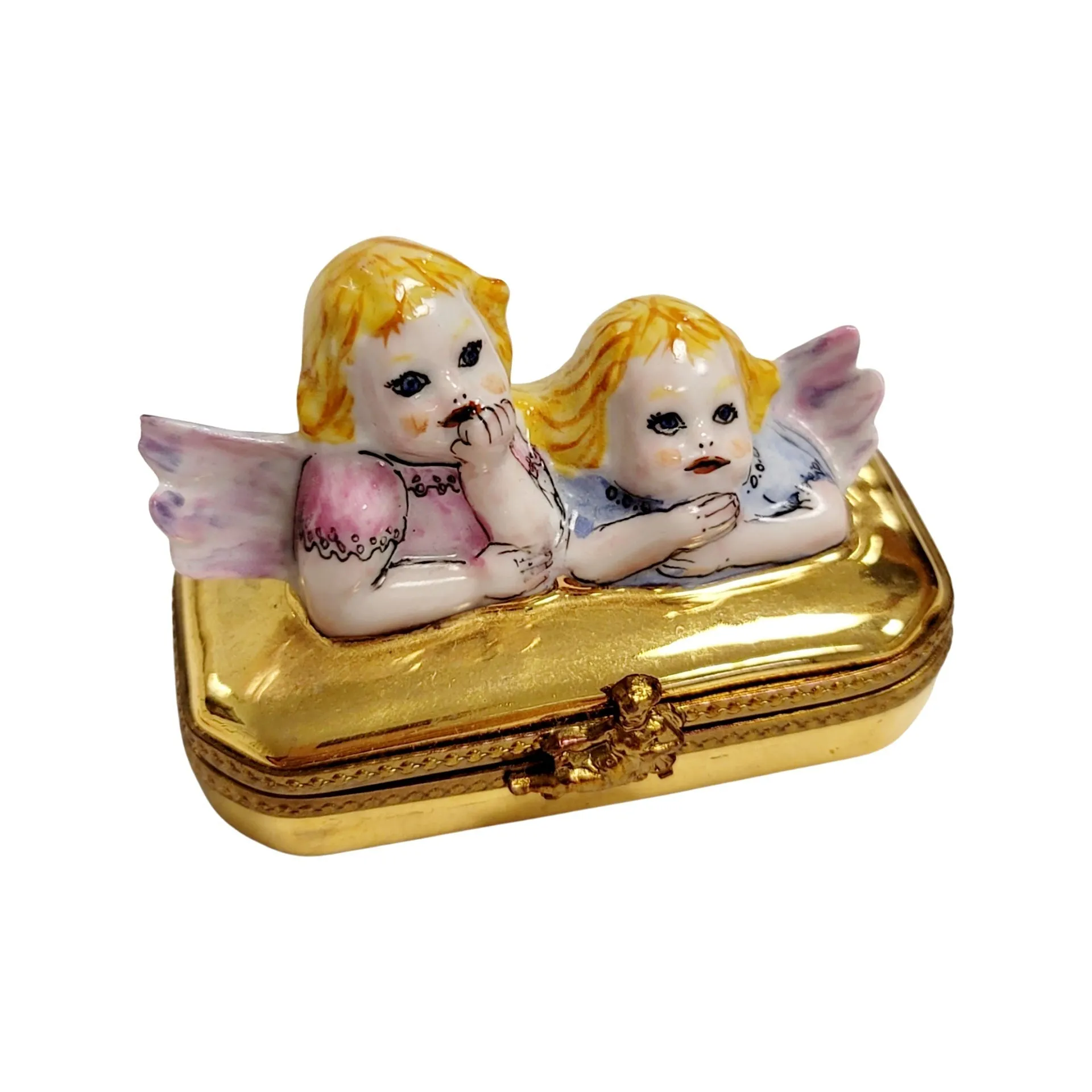 2 Gold Cherubs