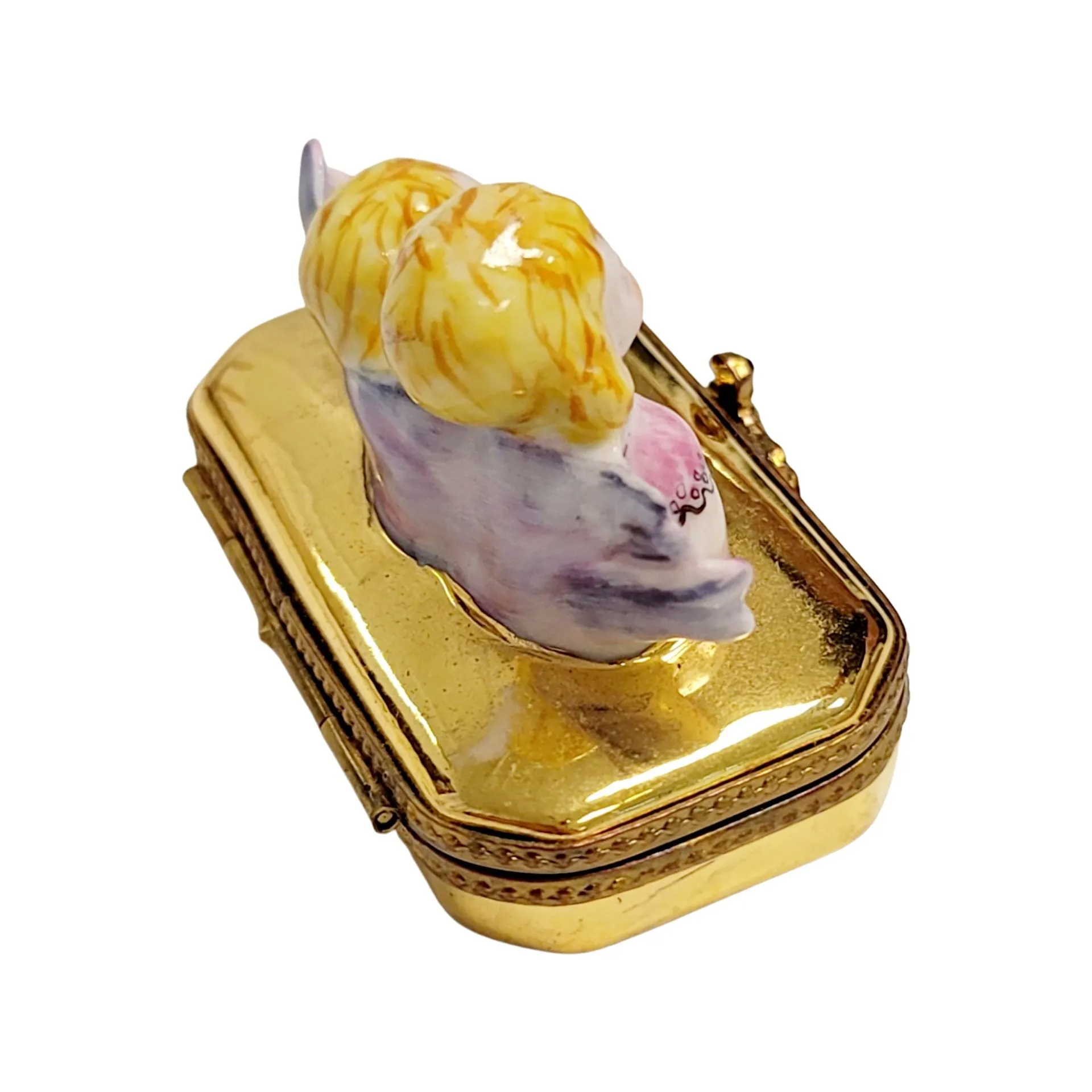 2 Gold Cherubs