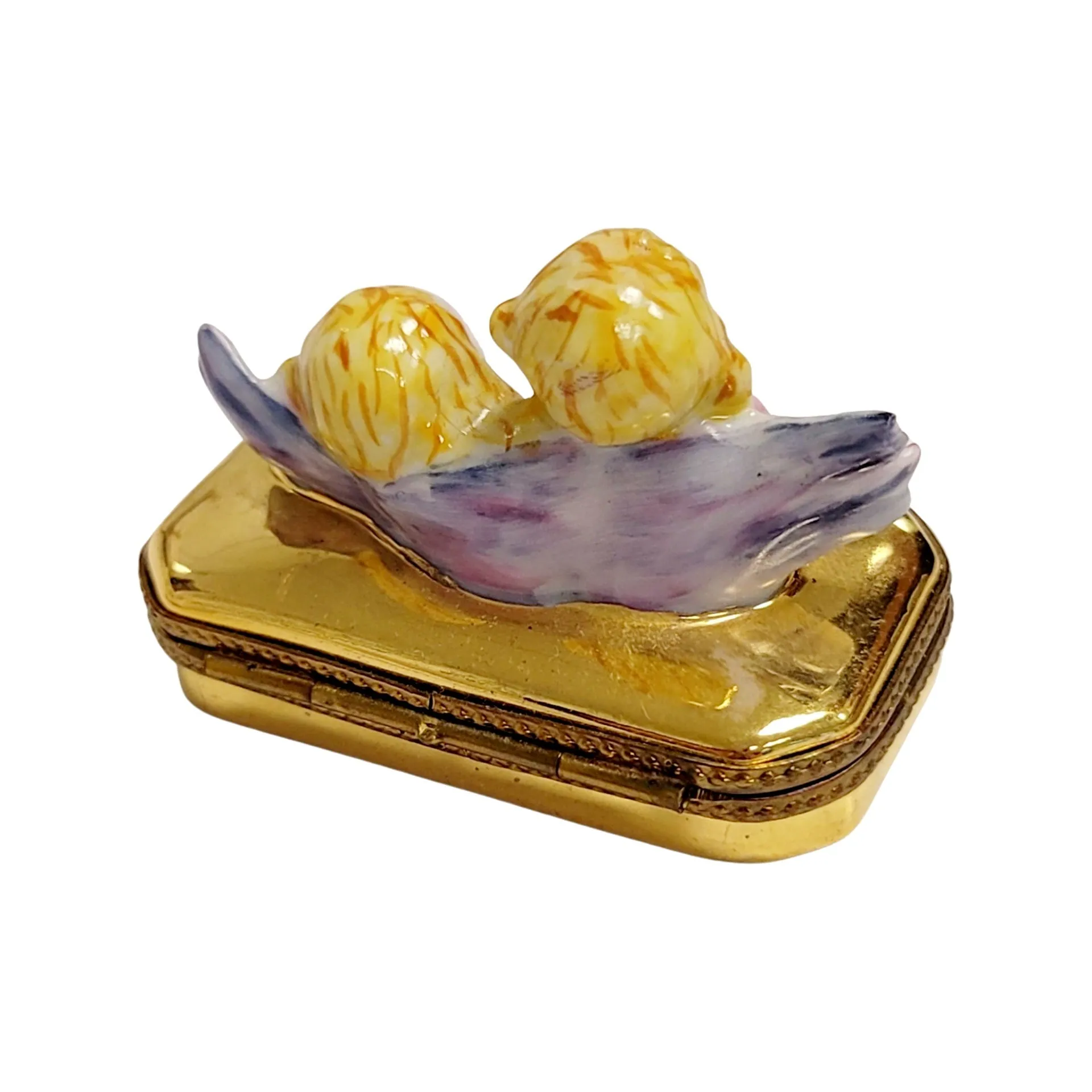 2 Gold Cherubs