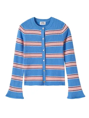 27 Miles Malibu - Laroi Sweater in Cornflower Blue