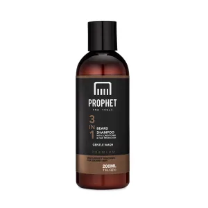 3 in 1 Beard Shampoo, Conditioner & Hair Protection