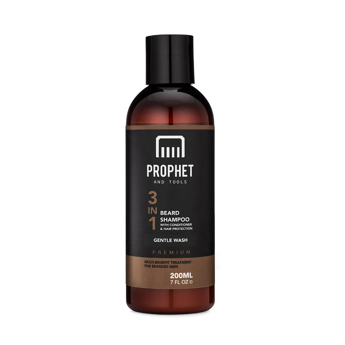 3 in 1 Beard Shampoo, Conditioner & Hair Protection