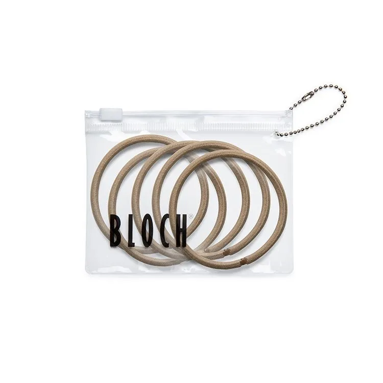 30115 - Bloch Hair Elastics Travel 4 Pack