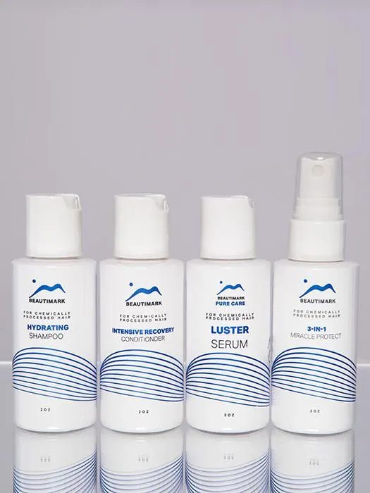 4pc Pure Care Human Hair Travel Must Haves Kit