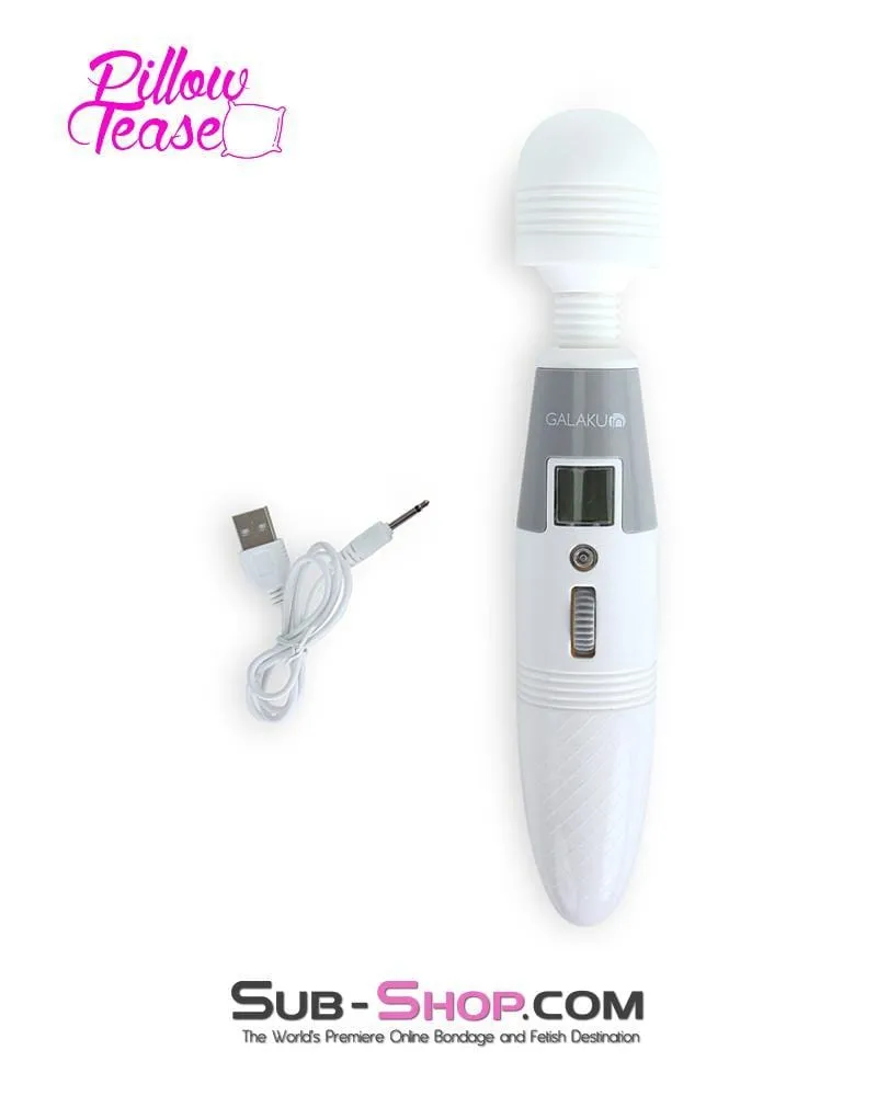 7204M      Extreme Speed Multi-Function and Multi-Speed Cordless Rechargeable Wand Massager - LAST CHANCE - Final Closeout!