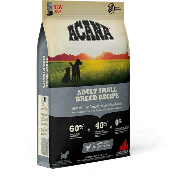 Acana Heritage Adult Small Breed Grain Free Dry Dog Food