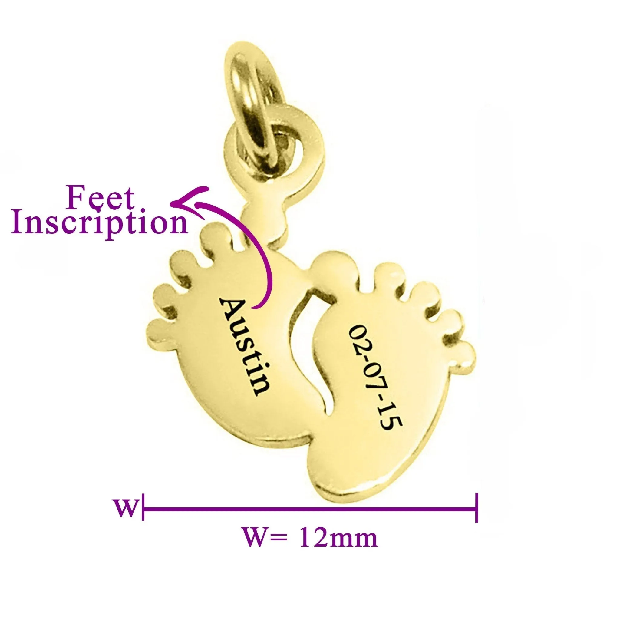 ADDITIONAL Feet for Cant Be Replaced Necklace