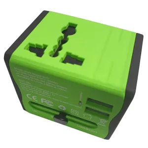 Adventure World Universal Travel Adapter (Green)