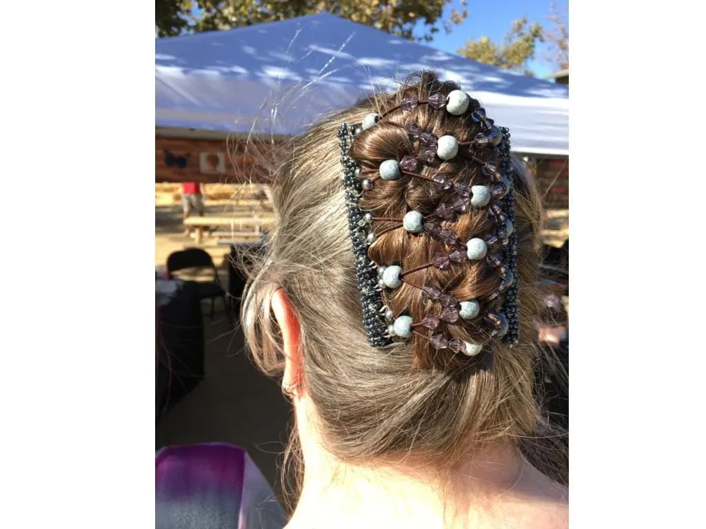 African Butterfly Wire Hair Clip - 11 Tong 361