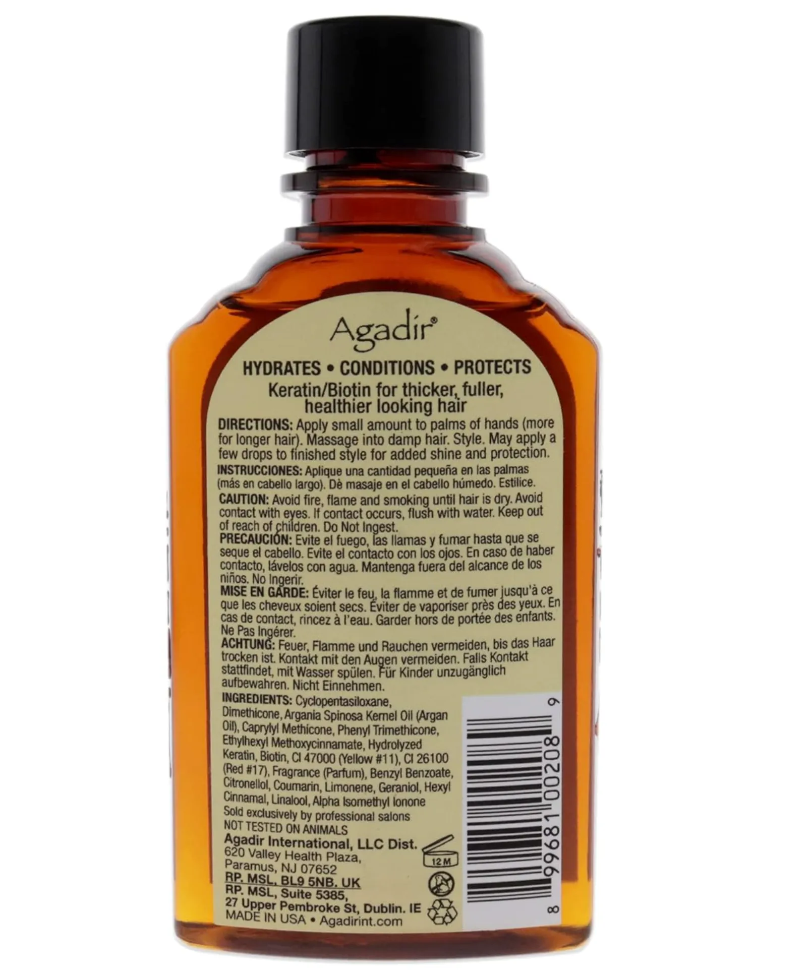 Agadir Argan Oil Hair Treatment, 4 oz