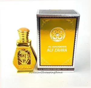 Alf Zahra 15ml by Al Haramain Concentrated Perfume Oil with Musk and Pure Rose