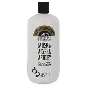 Alyssa Ashley Musk by Houbigant Shower Gel 25.5 oz for Women