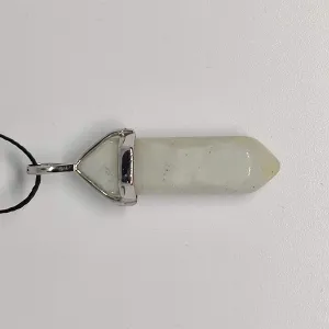 Amazonite Crystal Point Pendant