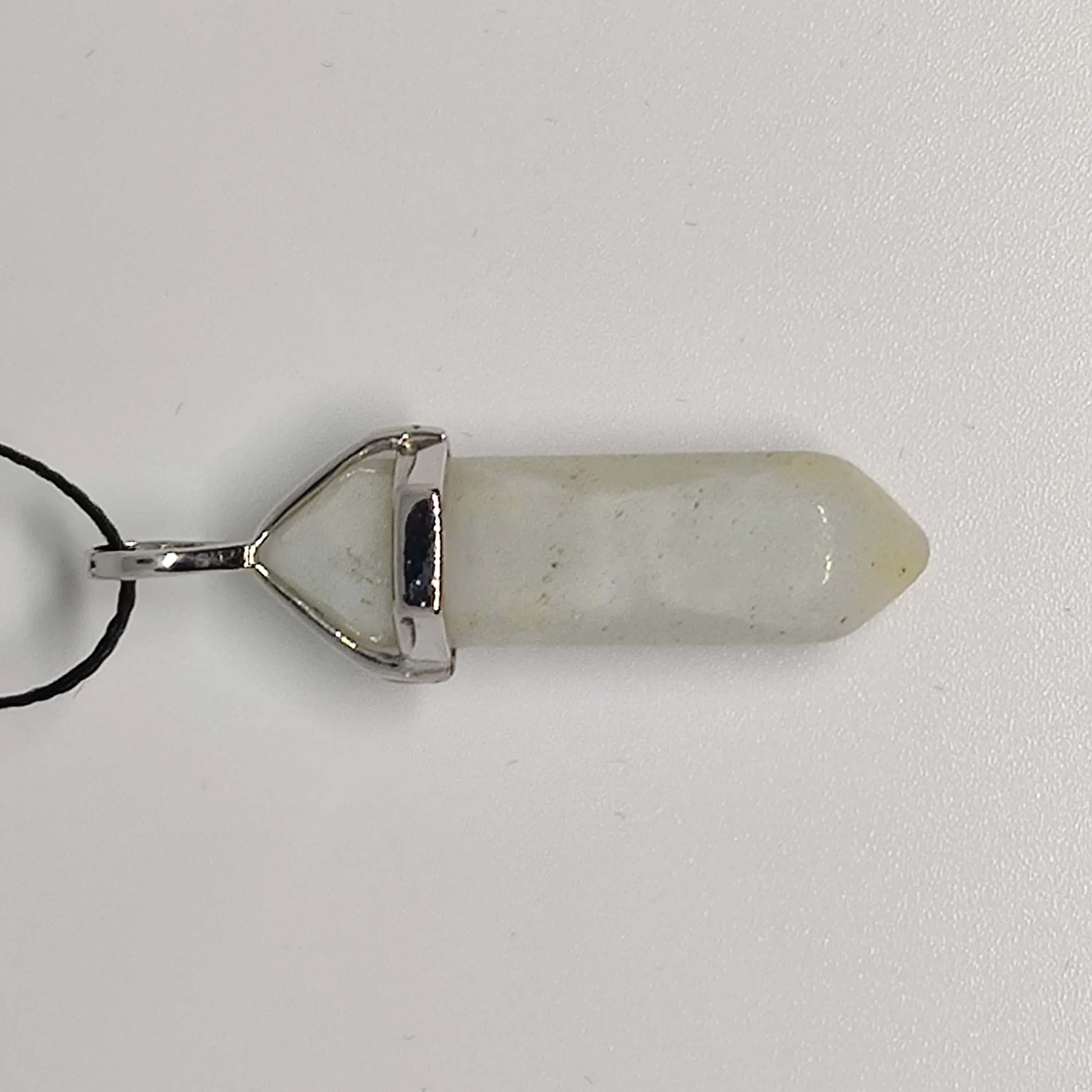 Amazonite Crystal Point Pendant