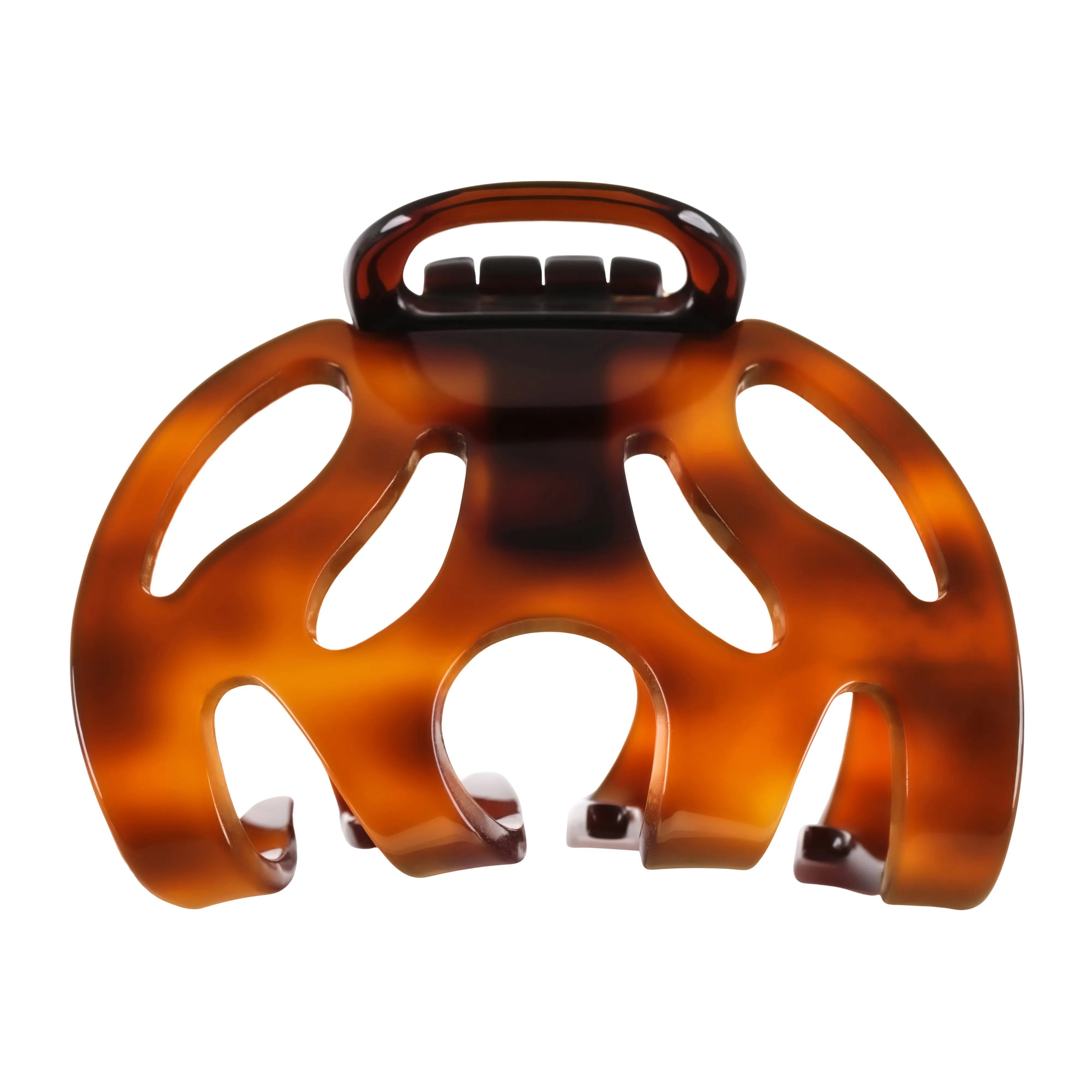 Amelie Plus Crystal Large Tortoiseshell Claw Clip