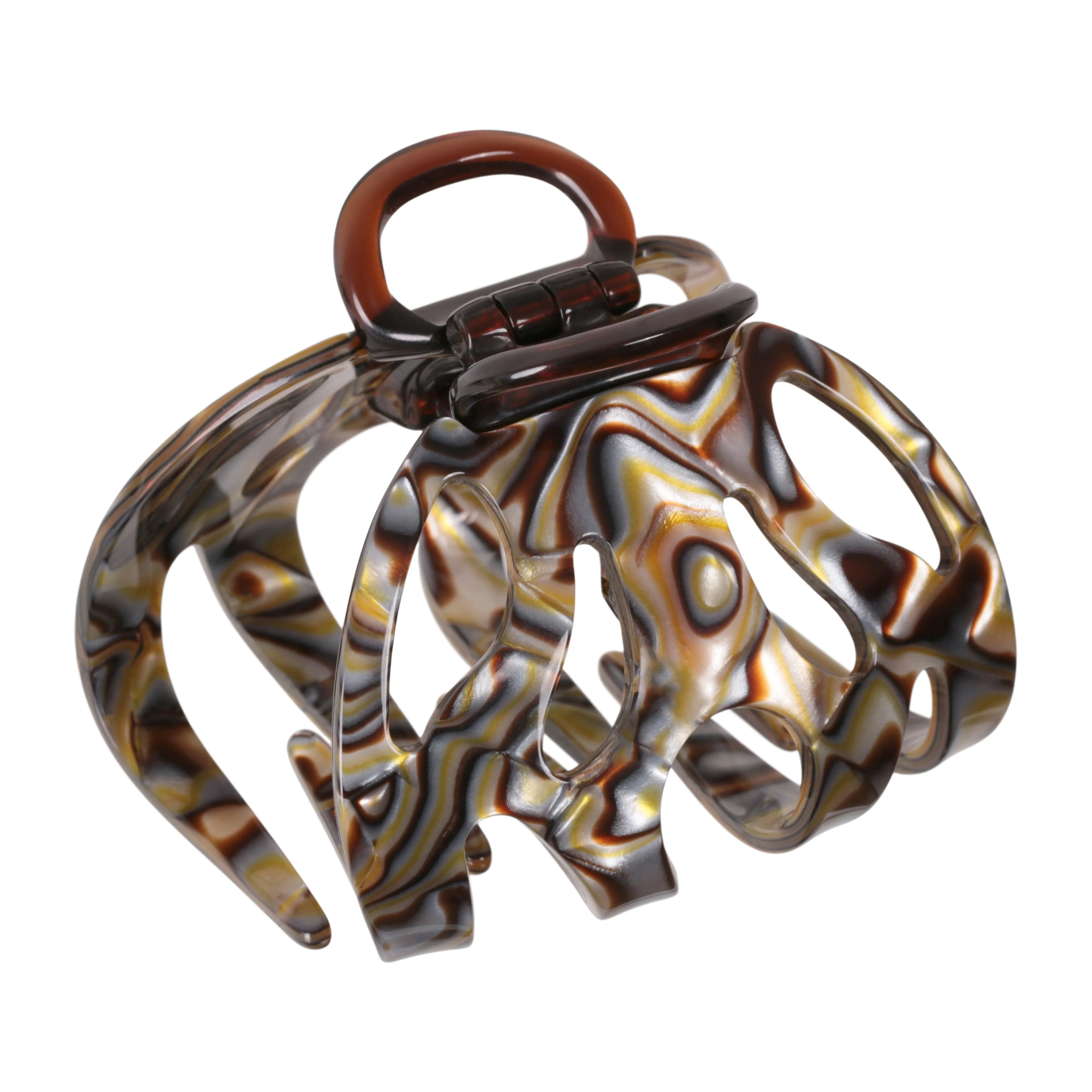 Amelie Plus Large Onyx Claw Clip