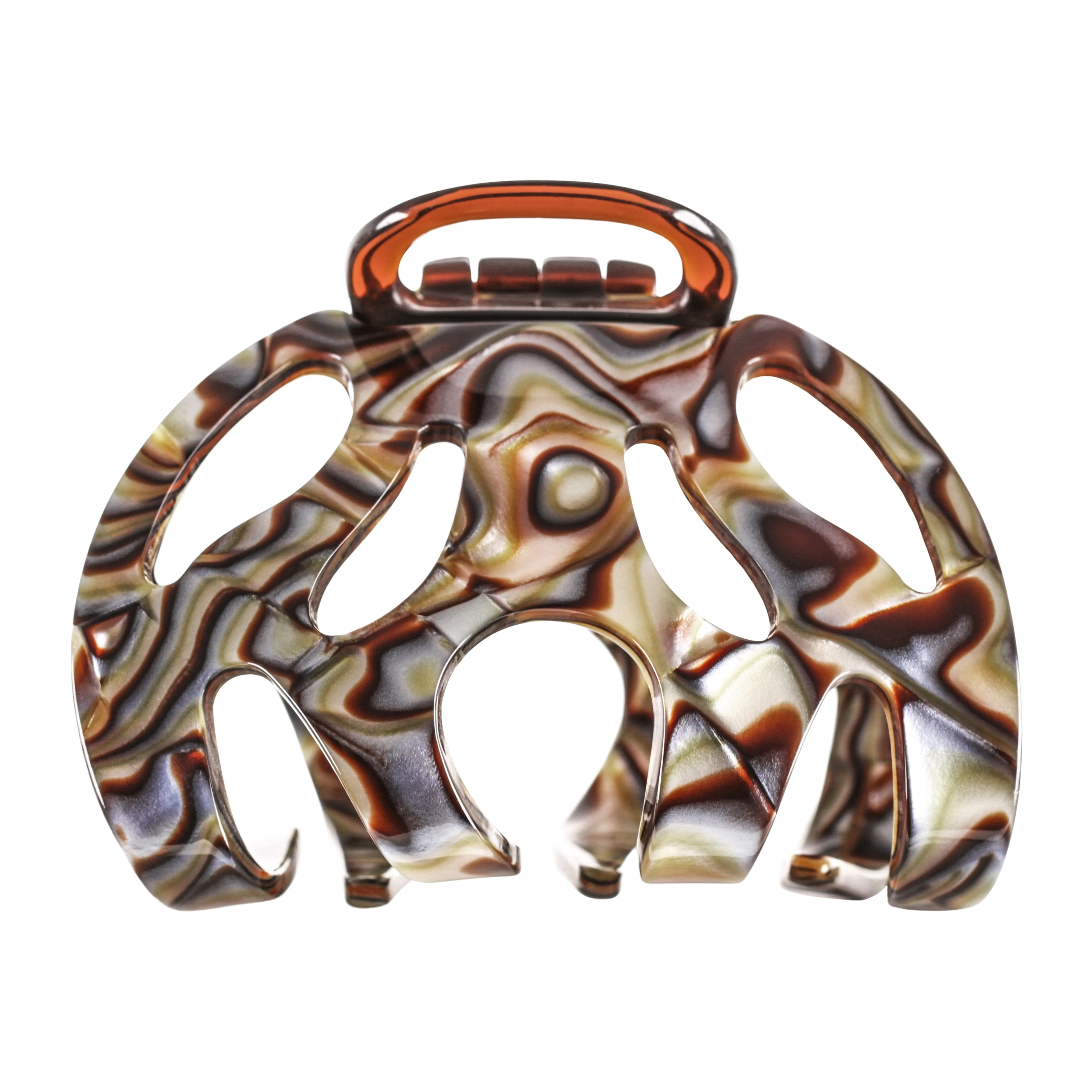 Amelie Plus Large Onyx Claw Clip