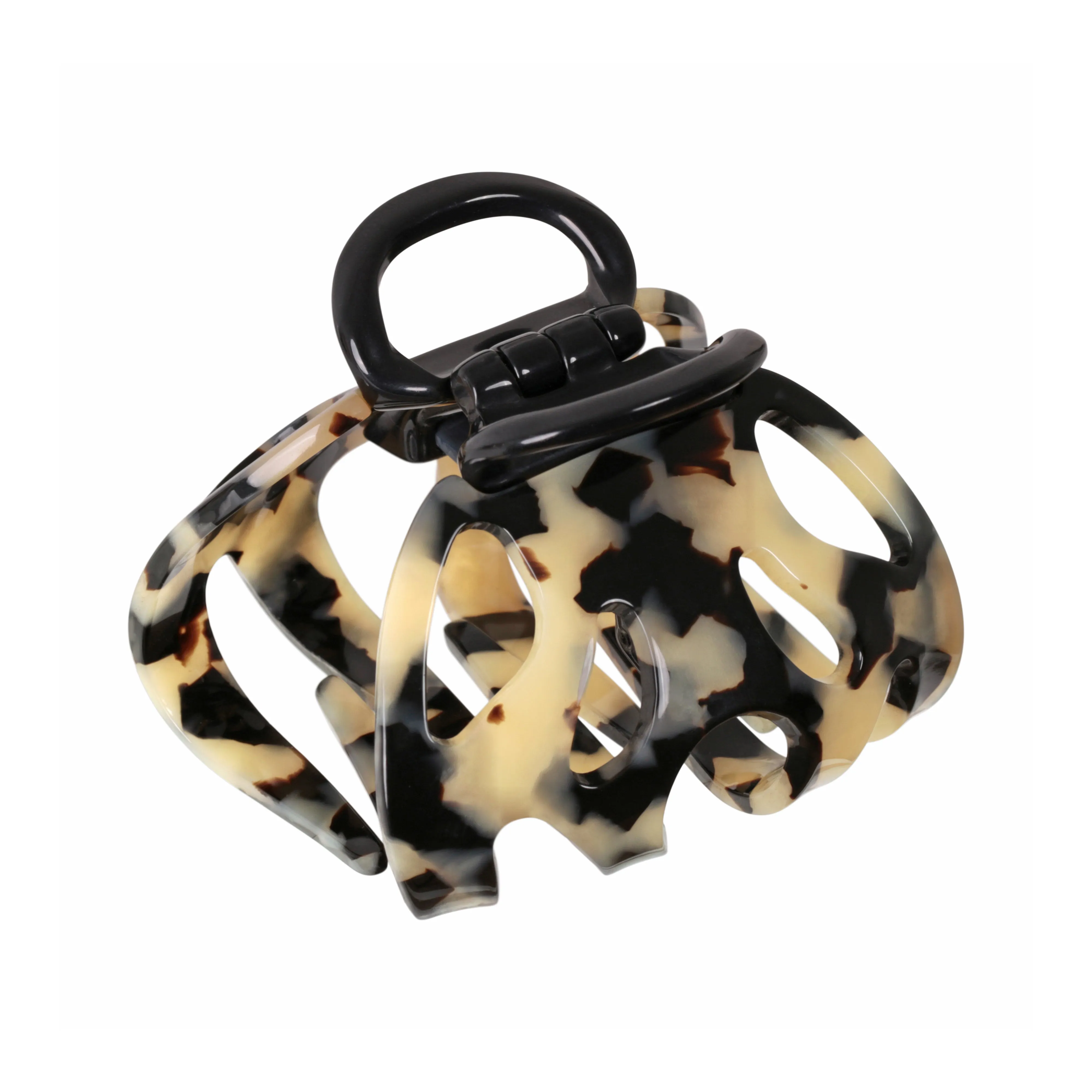 Amelie Plus Medium Light Tortoiseshell Claw Clip