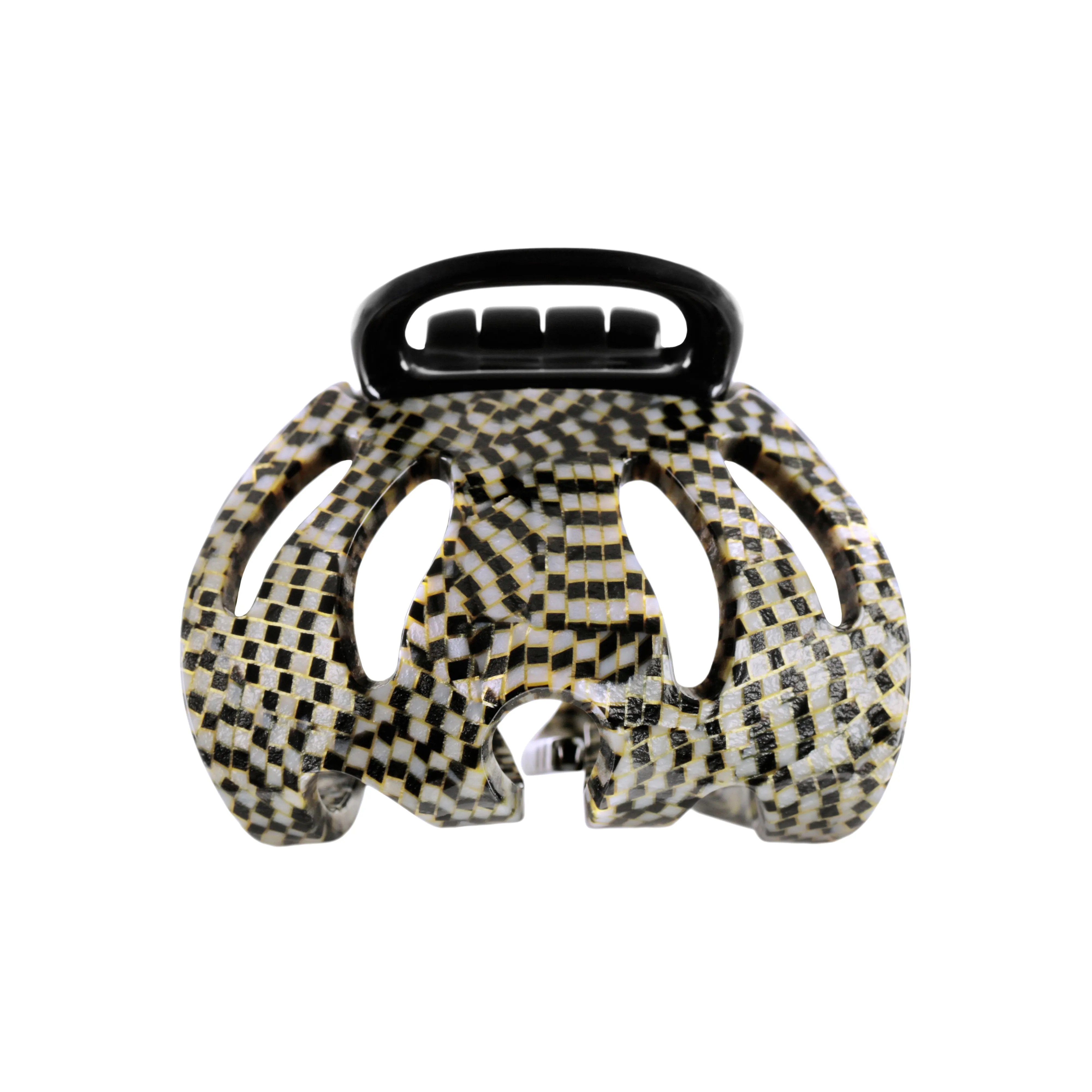 Amelie Plus Small Damier Claw Clip