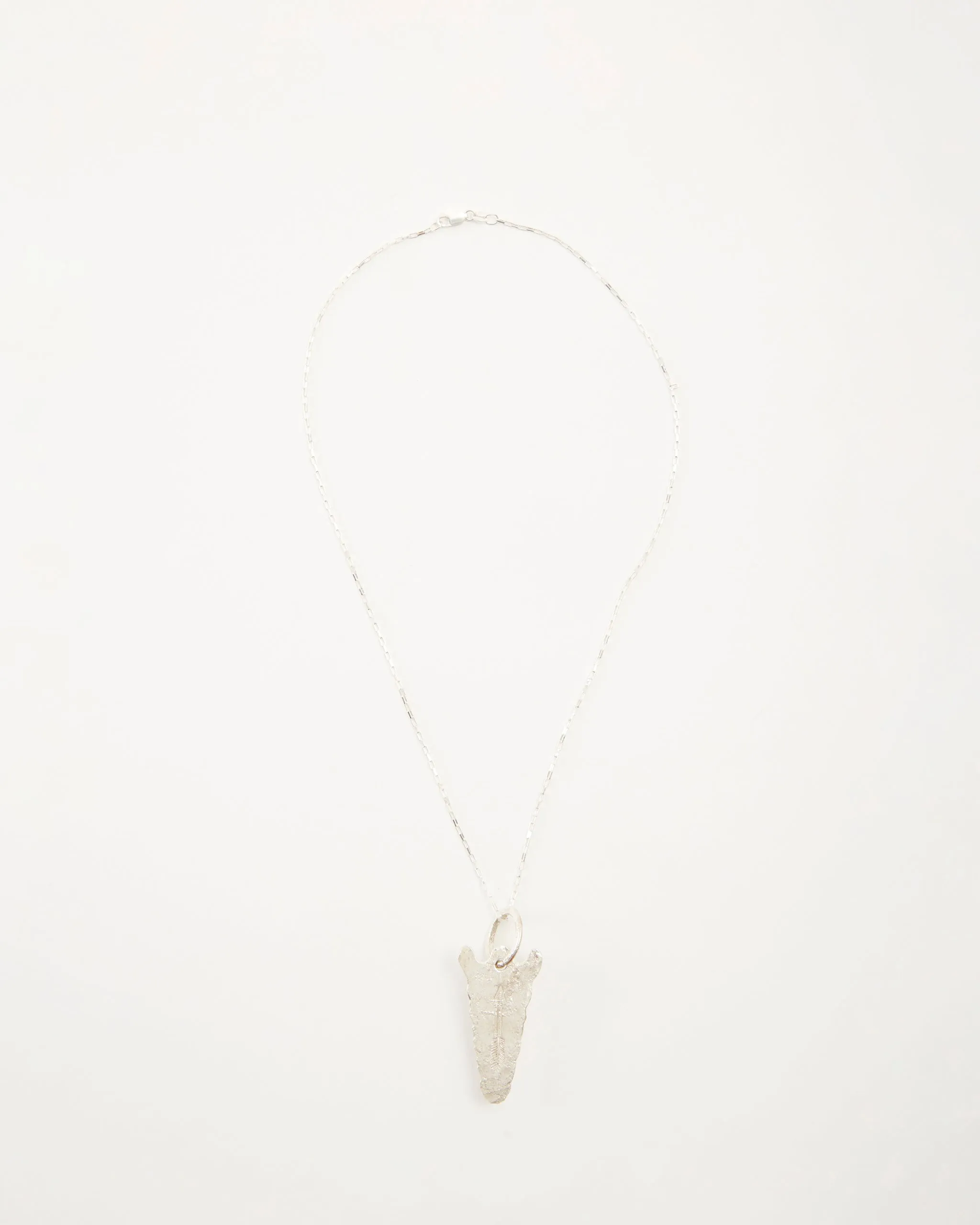 Arrowhead Pendant in Silver