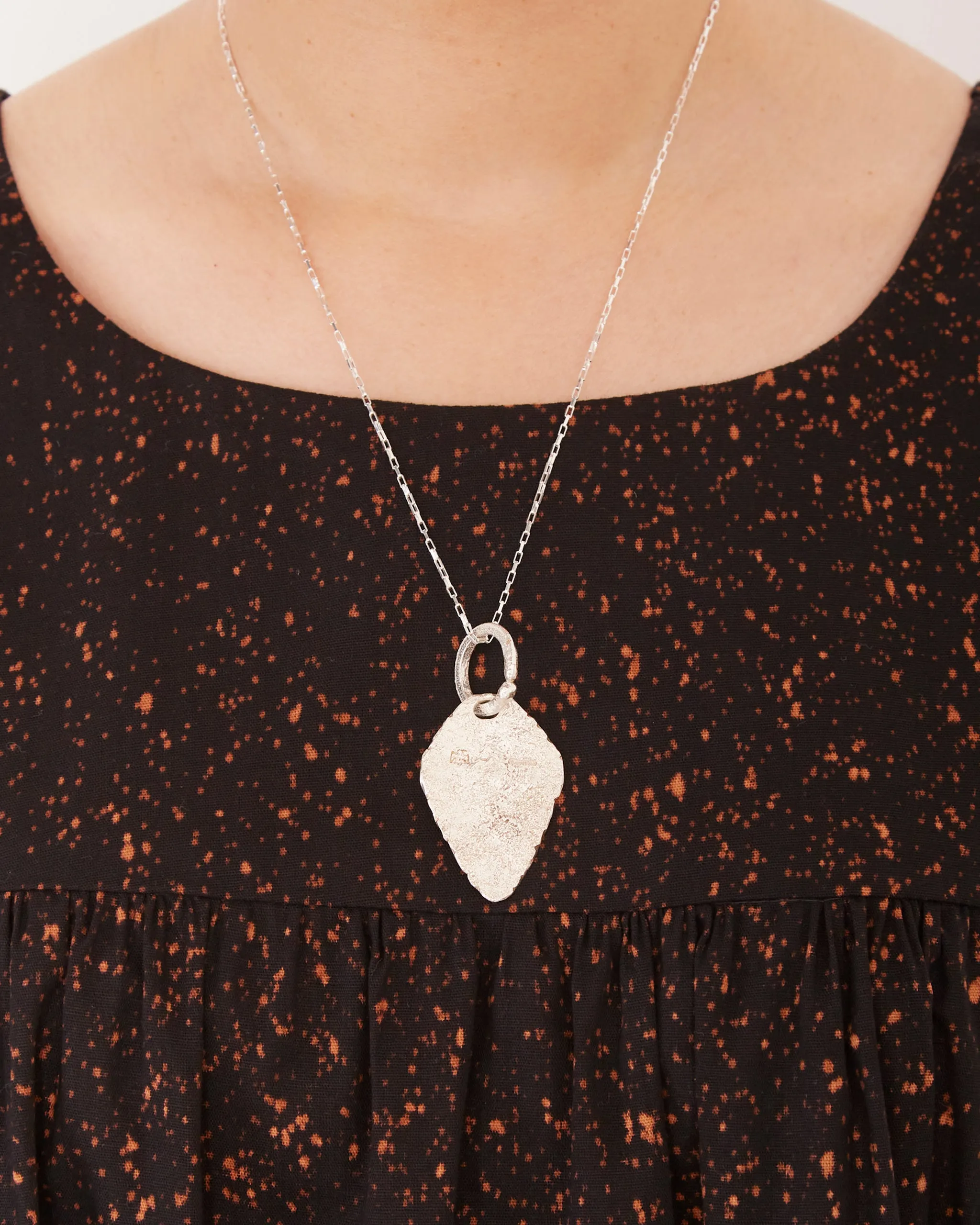 Arrowhead Pendant in Silver