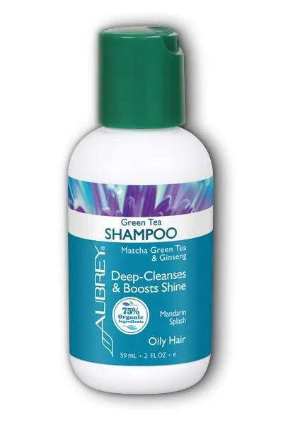 Aubrey Organics  -Green Tea Shampoo Travel Size 2oz