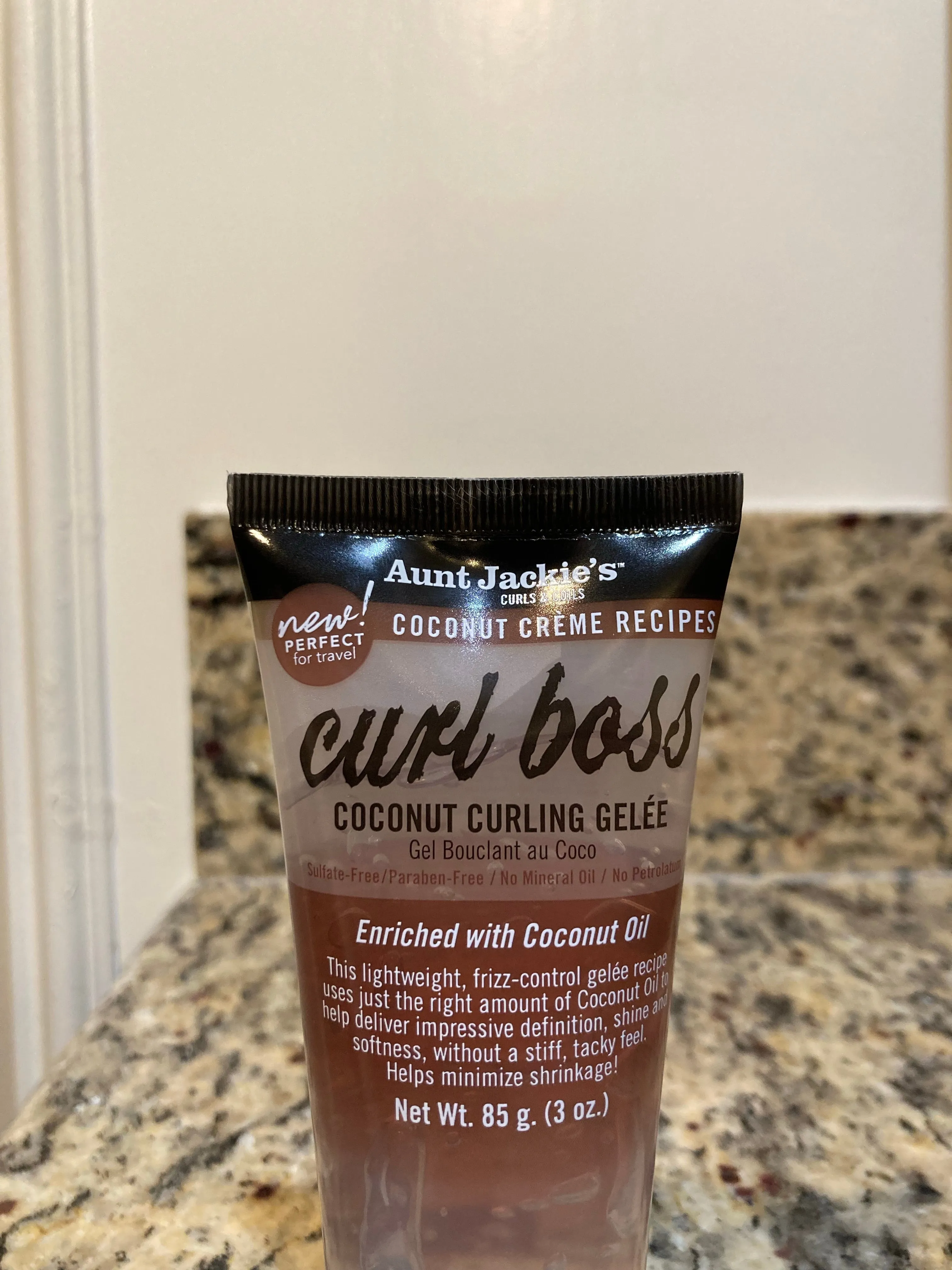 Aunt Jackie’s Travel Size Curl Boss Coconut Curling Gelée