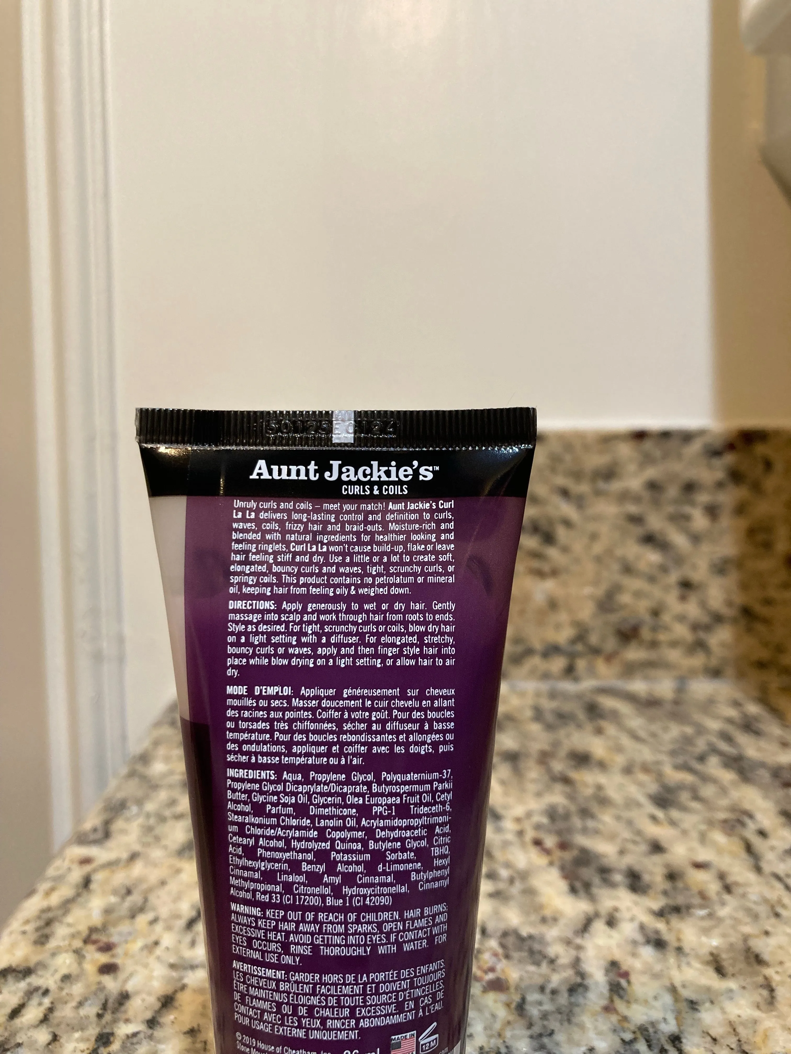 Aunt Jackie’s Travel Size Curl La La Defining Curl Custard