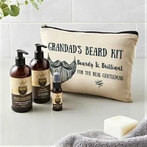 Beardy and brilliant personalised Beard kit
