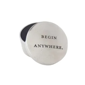 Begin Anywhere Keep Sake Box