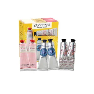 Best of Provence Hand Cream Collection 6pcs (Rose/ Cherry Blossom / Shea Butter)
