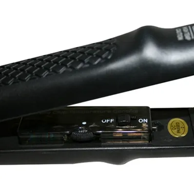 Black- Tourmaline Plate Hair Straightener 1"