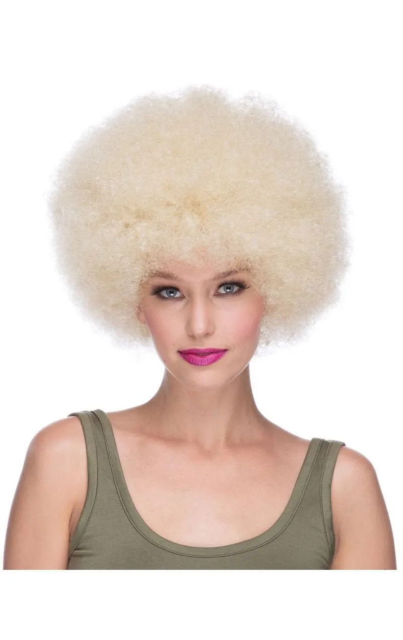 Blonde Afro Wig