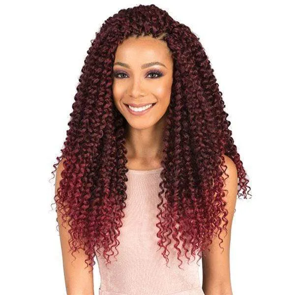 Bobbi Boss African Roots Collection Crochet Braid - BRAZILIAN WATER CURL 22"