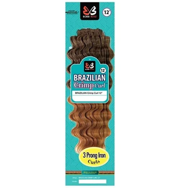 Bobbi Boss Synthetic Braid - BRAZILIAN CRIMP CURL 12"-18"