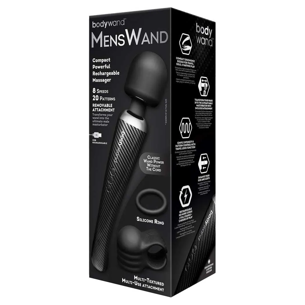 Bodywand MensWand Compact Powerful Rechargeable Massager