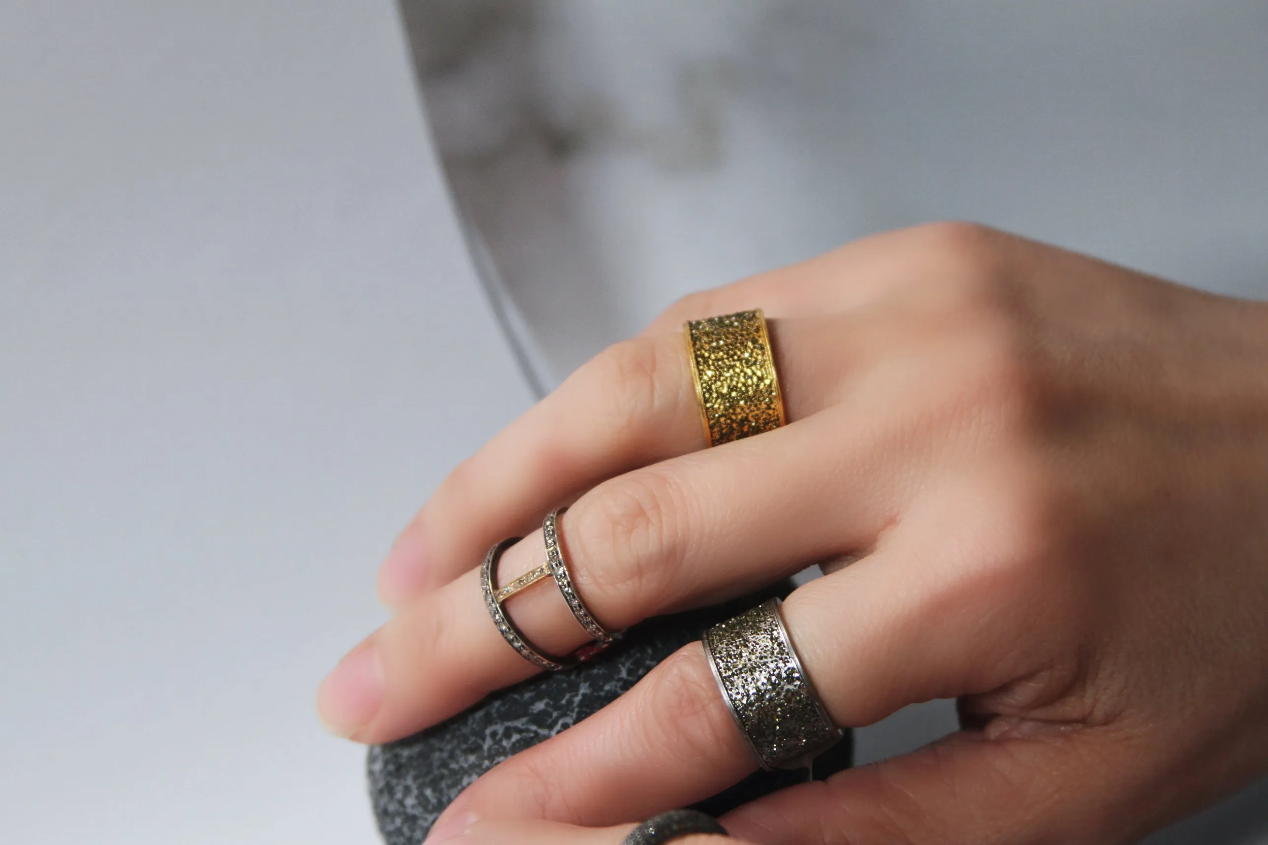 Brett Rubbico Diamond Rings