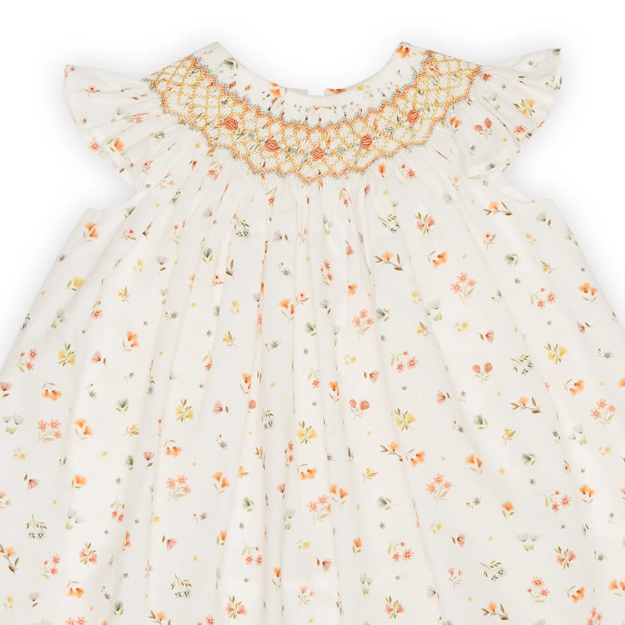 CADENZA HAND-SMOCKED BABY SET