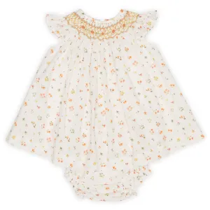 CADENZA HAND-SMOCKED BABY SET