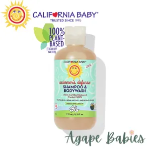 California Baby Shampoo & Body Wash: Swimmer's Defense 8.5oz Exp: 08/23