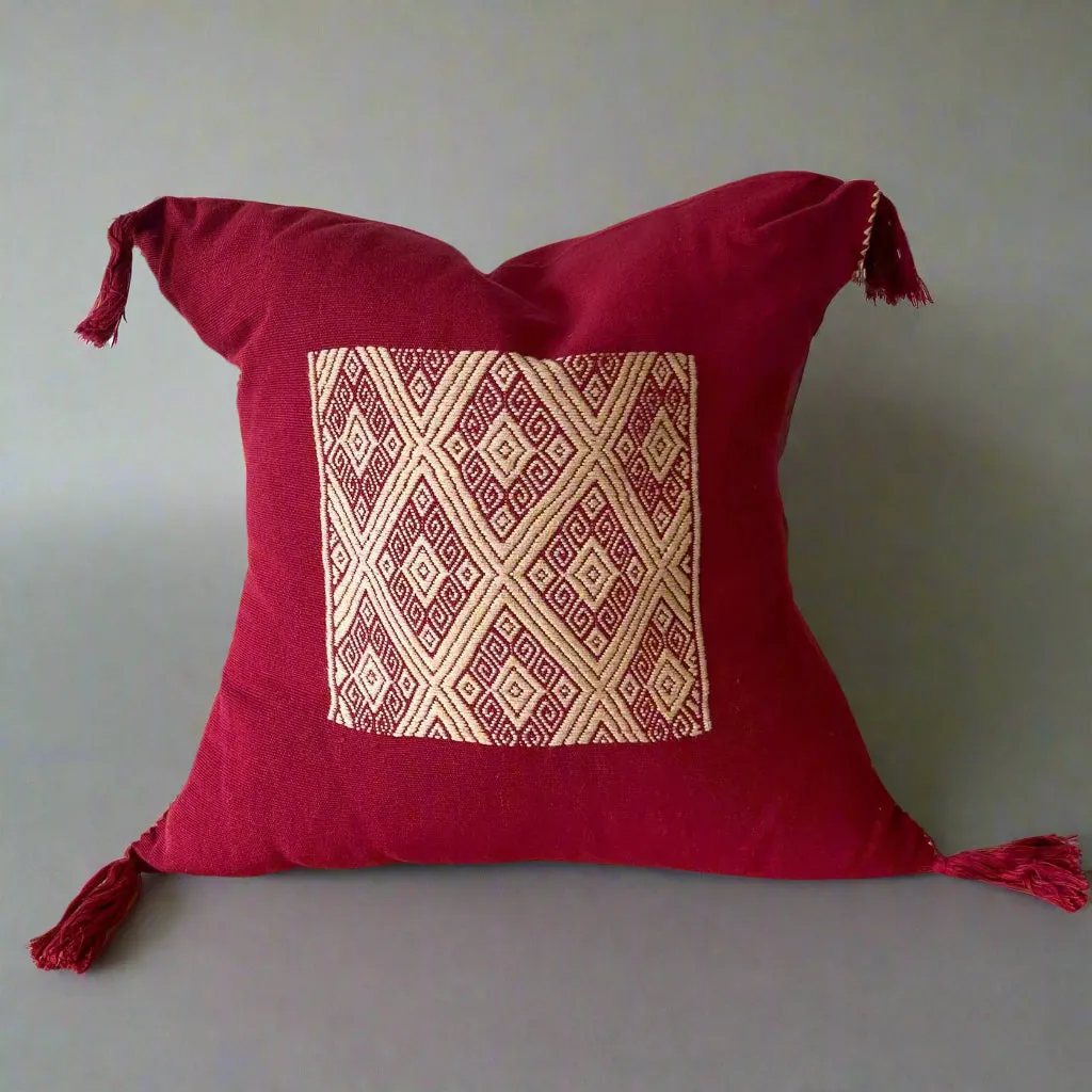 Chiapas Brocade Pillow № 1