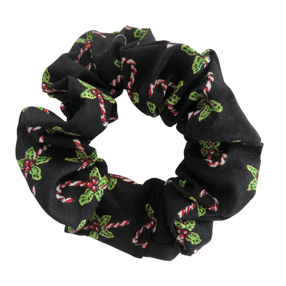 Christmas Scrunchie - Black