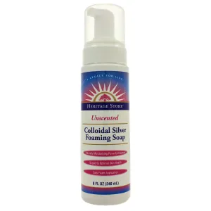 Colloidal Silver Foaming Soap (Fragrance Free)