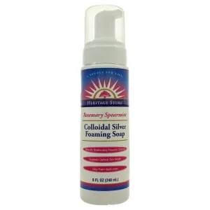 Colloidal Silver Foaming Soap (Rosemary Spearmint)