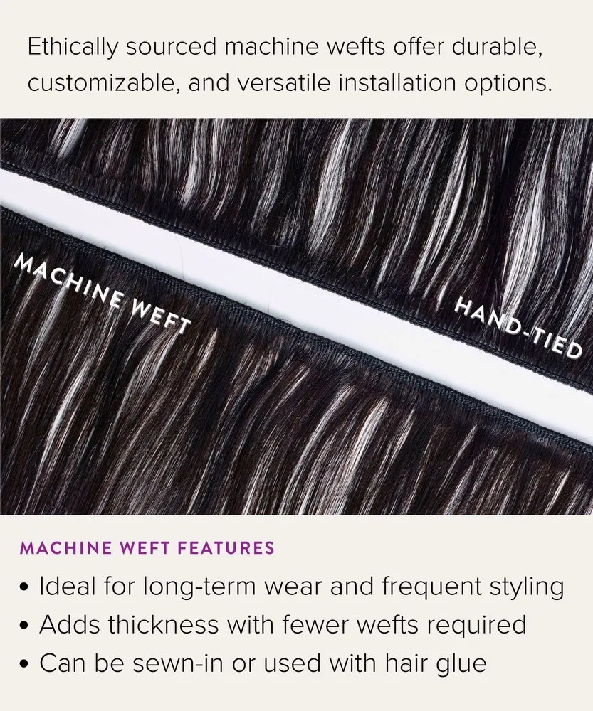 Curly Virgin Hand-Tied Weft