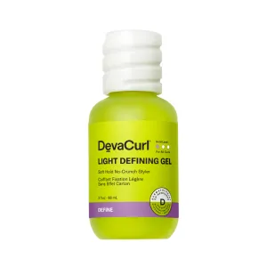 DevaCurl Light Defining Gel Soft Hold No-Crunch Styler, 3 fl oz (Travel Size)
