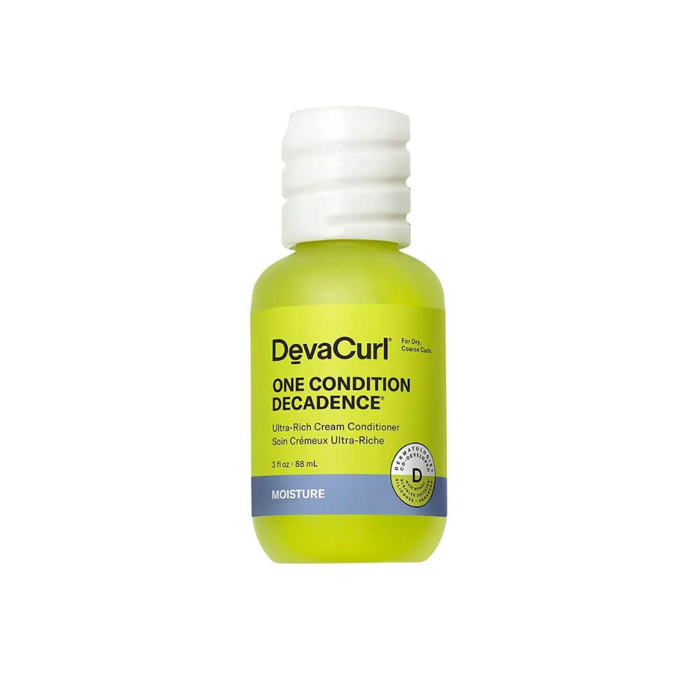 DevaCurl One Condition Decadence Ultra-Rich Cream Conditioner, 3 fl oz (Travel Size)