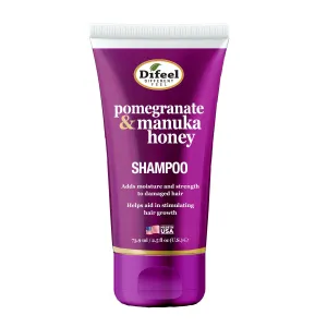 Difeel Pomegranate & Manuka Honey Sulfate-Free Shampoo - Travel Size 2.5 oz.